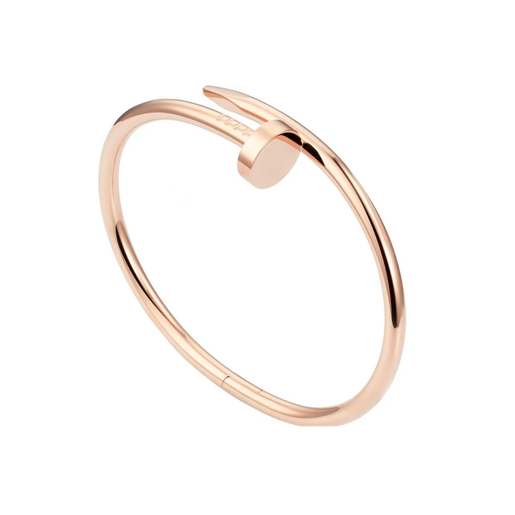 PULSERA CLAVO ROSE GOLD