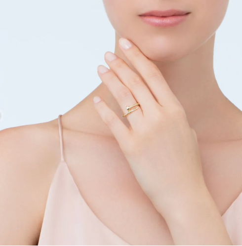 ANILLO CLAVO GOLD