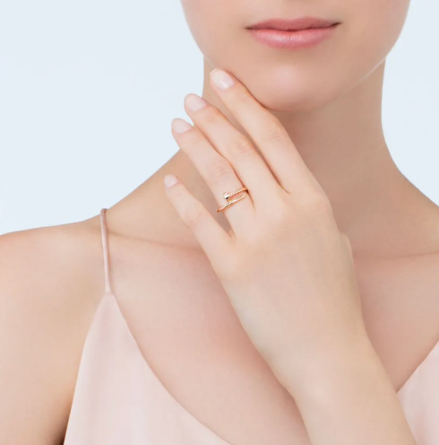 ANILLO CLAVO ROSE GOLD