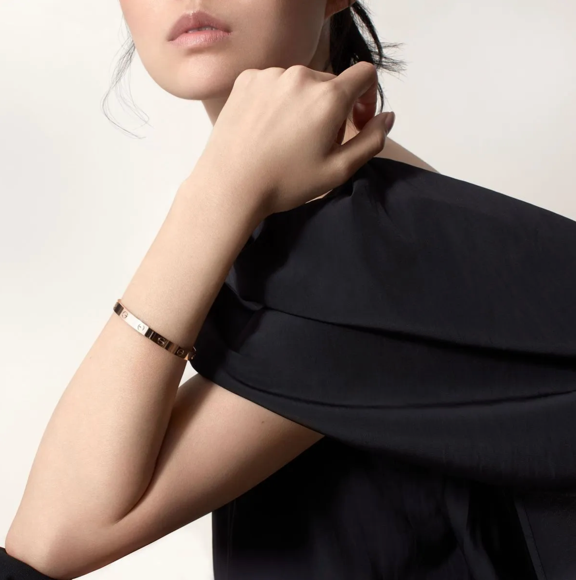 PULSERA LOVE ROSE GOLD