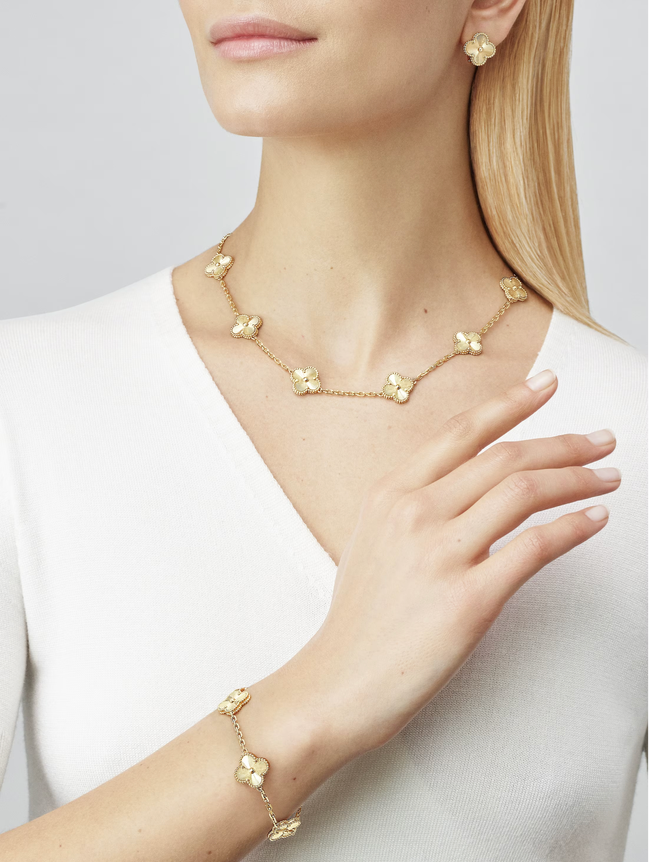 PULSERA TREBOL GOLD VF