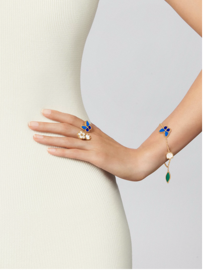 PULSERA GOLD MARIPOSA VF