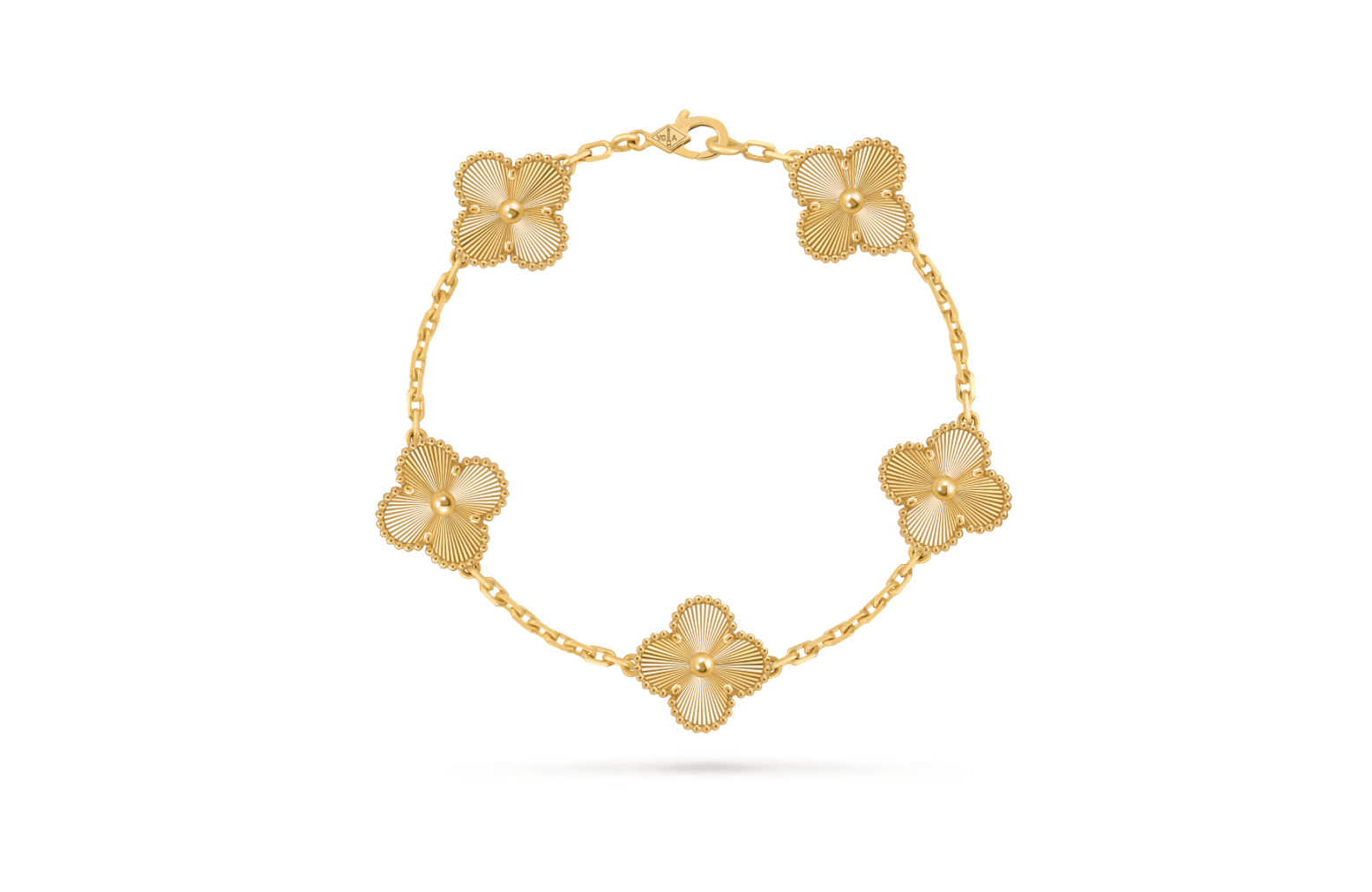 PULSERA TREBOL GOLD VF