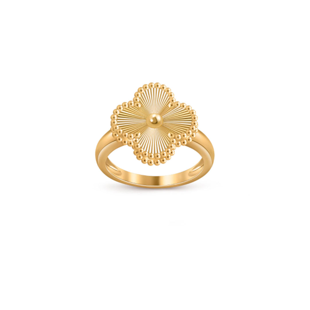 ANILLO TREBOL GOLD